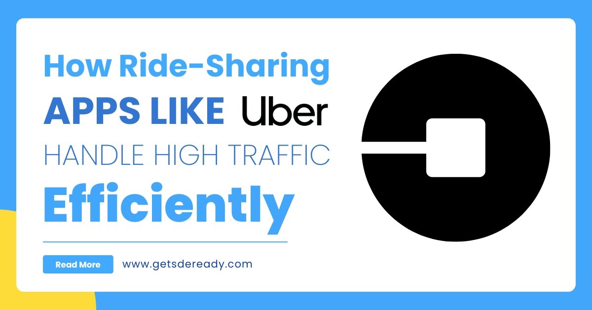 How Ride-Sharing Apps Like Uber Handle High Traffic Efficiently