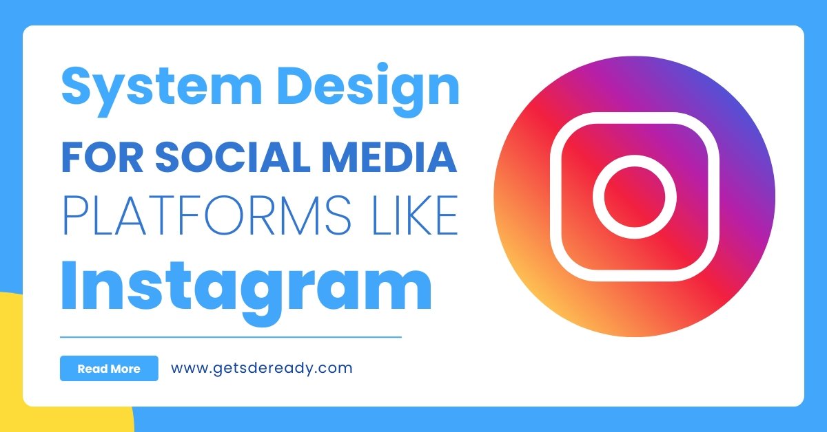 System Design for Social Media Platforms Like Instagram