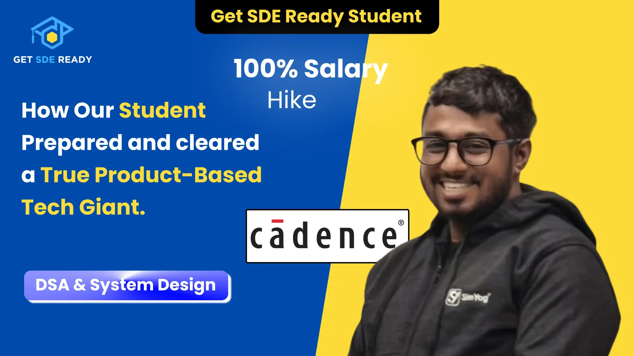  From Rejections to 100% Hike 💯 | Get SDE Ready Success Story