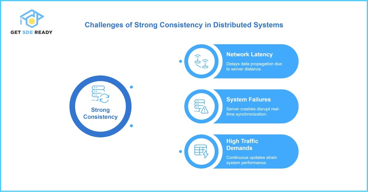 Why Strong Consistency is Challenging in Distributed Systems
