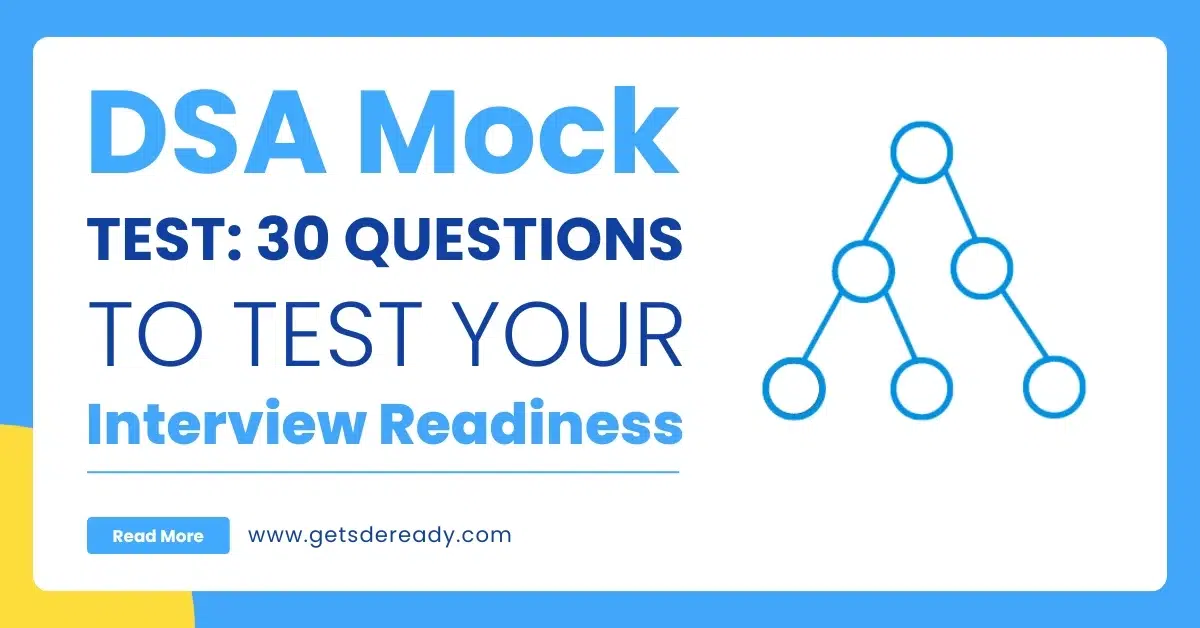 DSA Mock Test_ 25 Questions to Test Your Interview Readiness