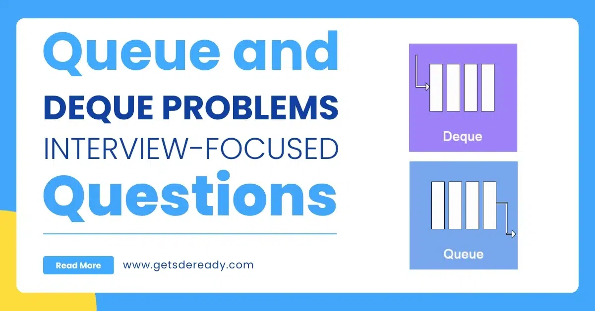 Queue and Deque Problems_ Interview-Focused Questions