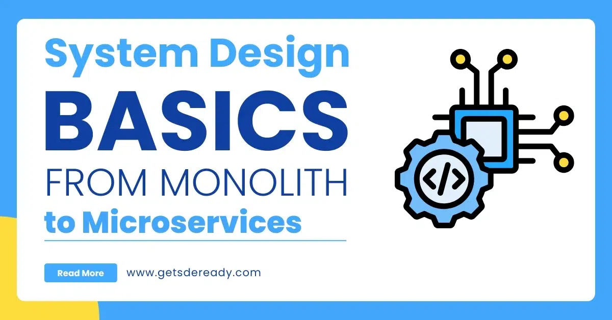 System Design Basics_ From Monolith to Microservices